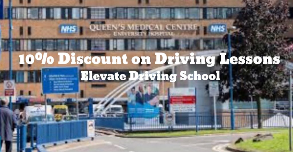 NHS discount driving lessons in Nottingham