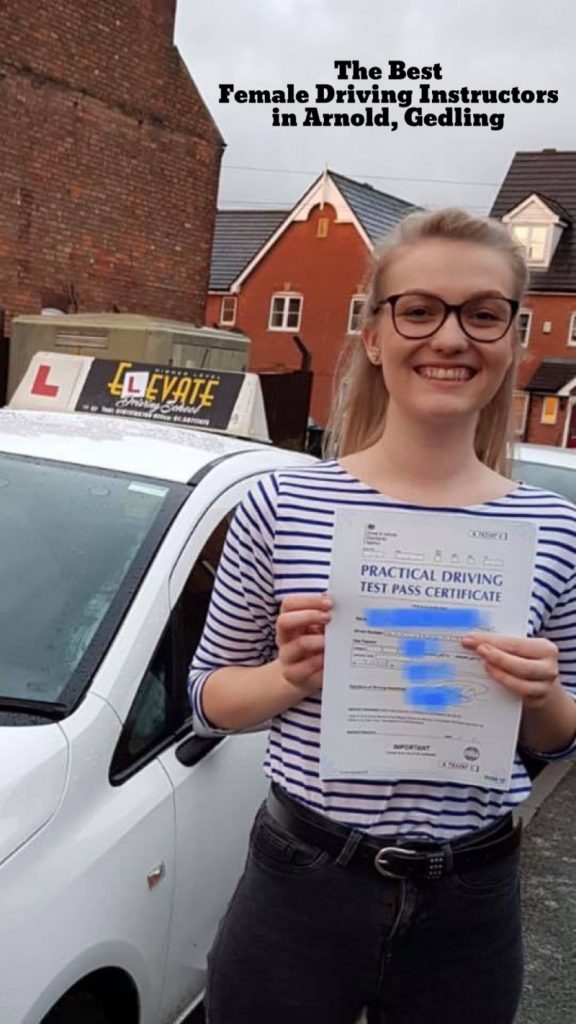 The best female driving instructors in Arnold, Gedling
