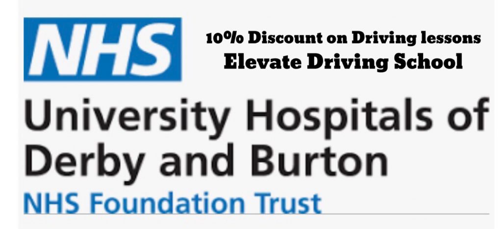NHS discount driving lessons in Derby