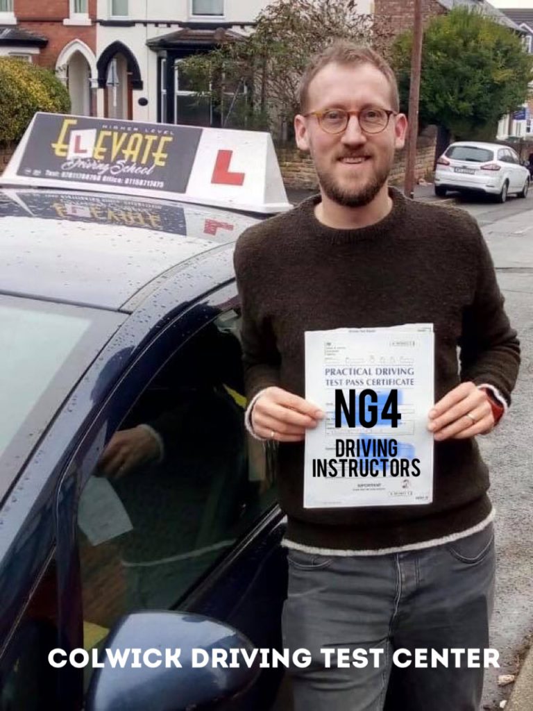 NG4 driving instructors Nottingham, Colwick driving test Center