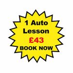 automatic driving lesson Nottingham £43 Elevate Driving School