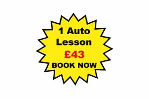 automatic driving lesson Nottingham £43 Elevate Driving School