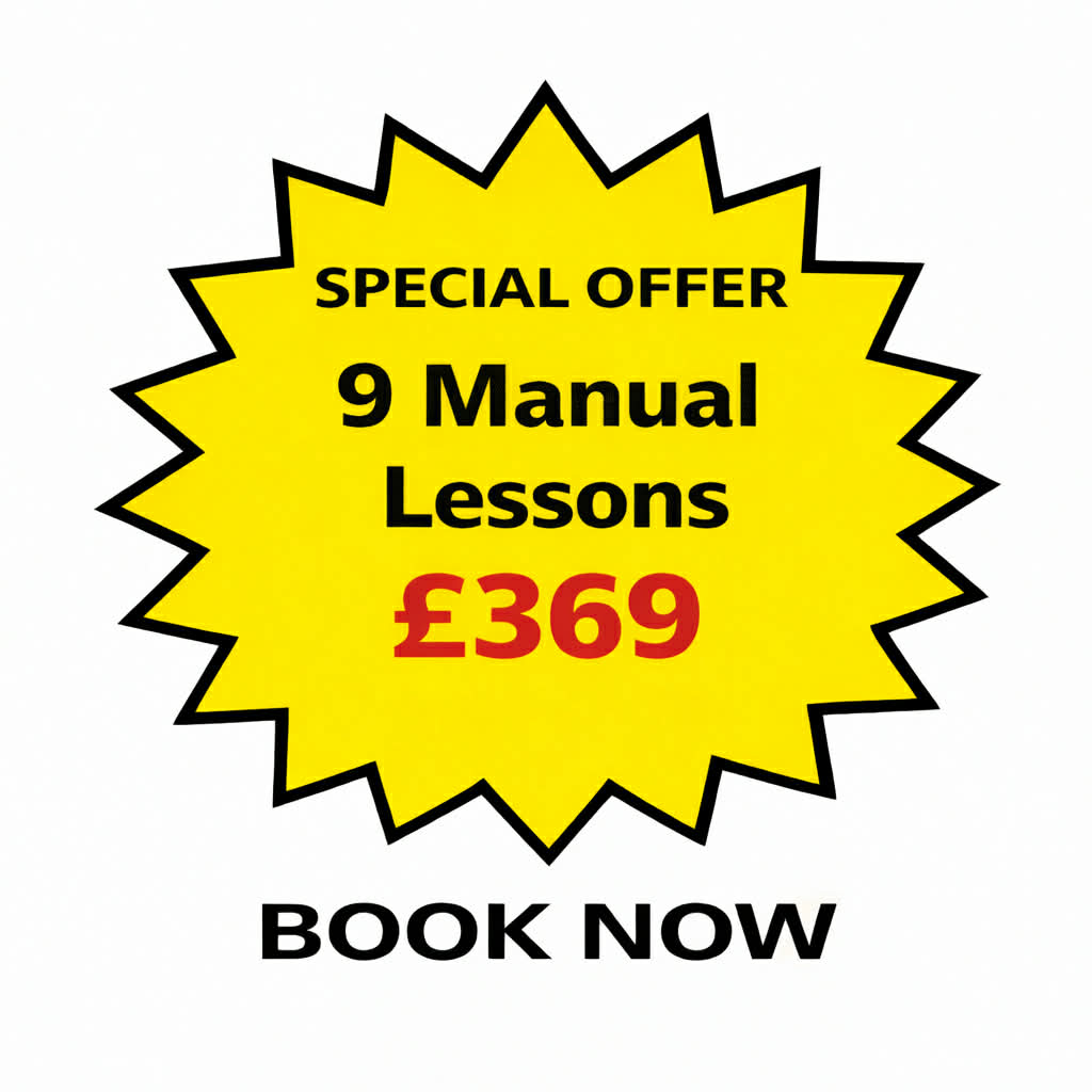 9 manual driving lessons Nottingham £369 Elevate Driving School