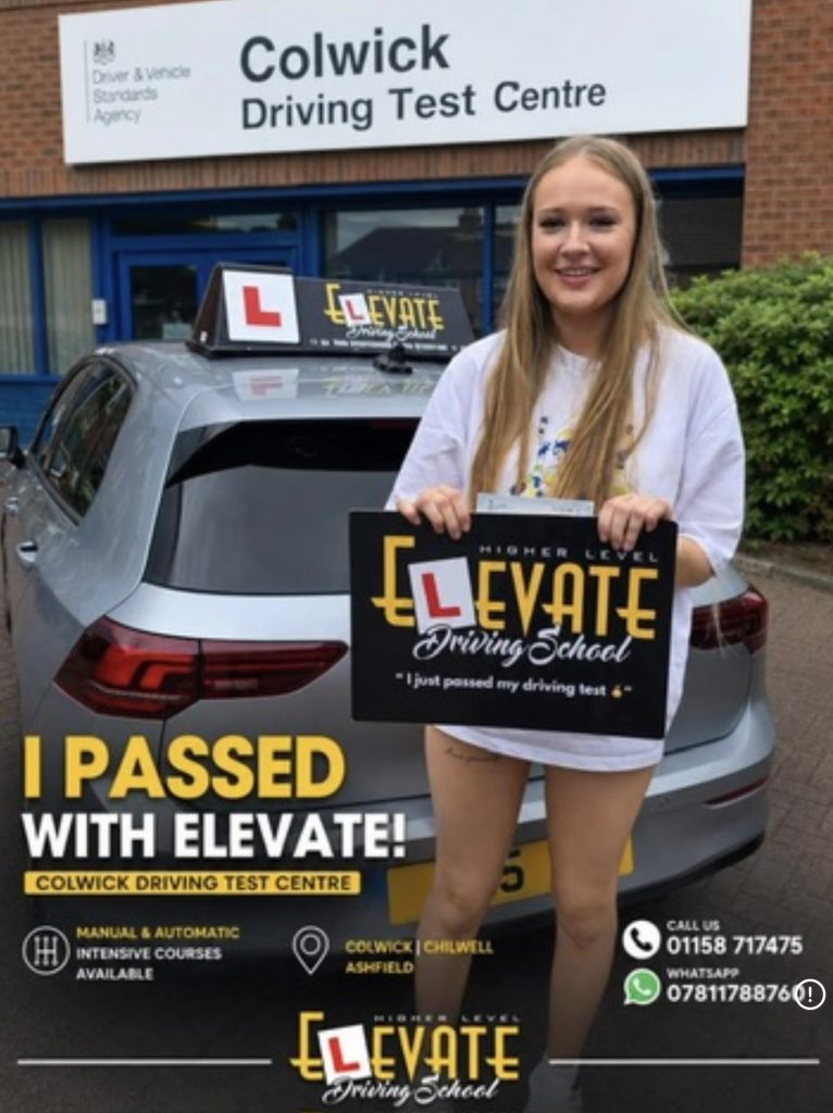 Driving lessons in Ilkeston with Elevate Driving School