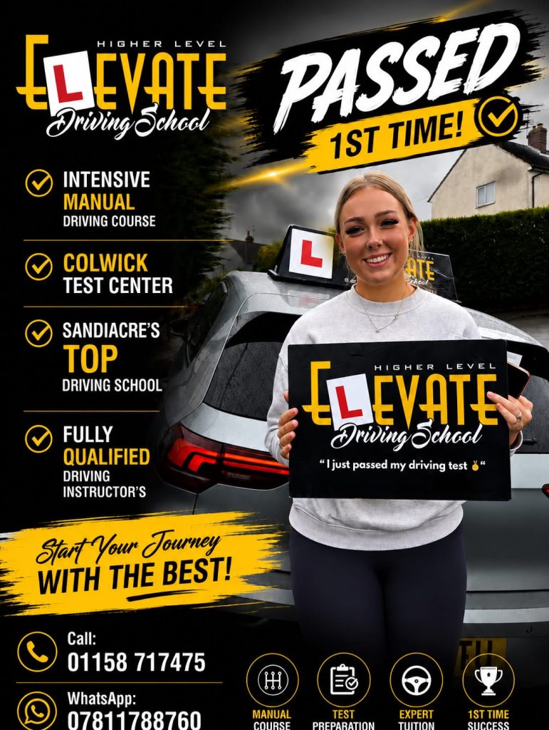 Driving Lessons Sandiacre - Elevate Driving School
