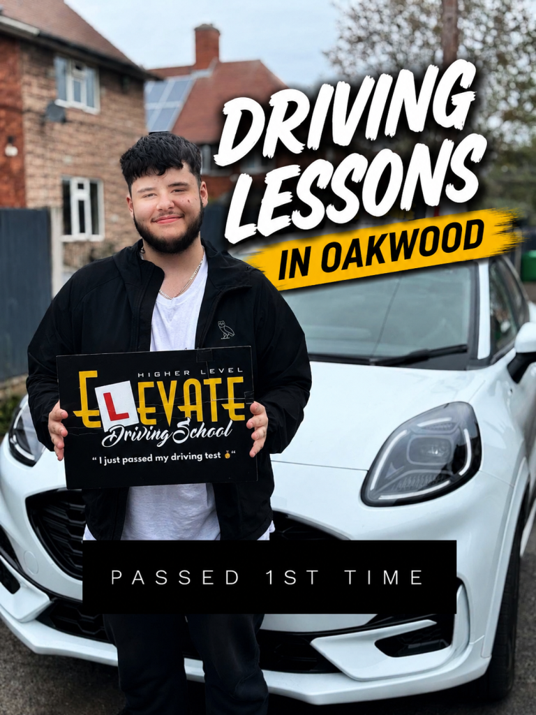 Driving Lessons Oakwood with Fully Qualified Elevate Driving School Instructors