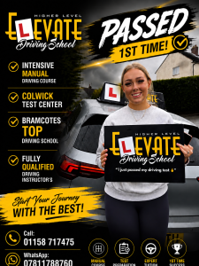 Took Driving Lessons Bramcote and passed with Elevate Driving School