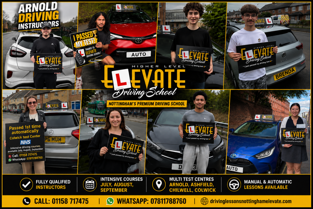 Driving Lessons Nottingham Postcodes