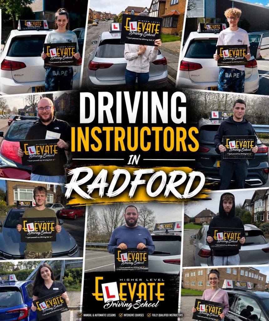 Driving Lessons Radford Nottingham with Fully Qualified Driving Instructors