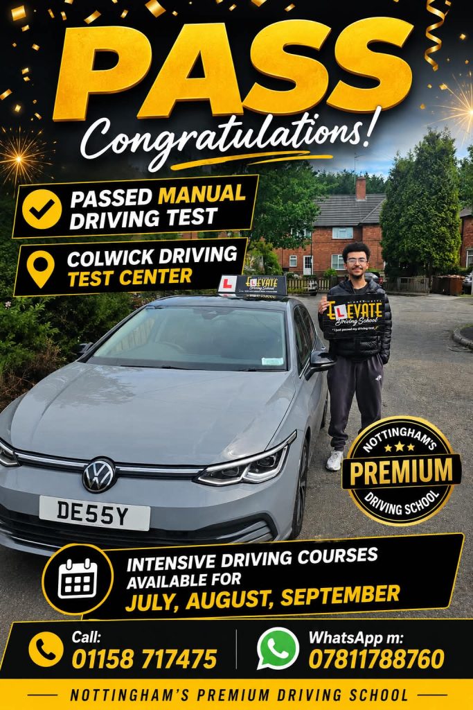 Woodthorpe Driving Instructors providing manual and automatic driving lessons in Nottingham