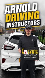 Arnold driving instructors providing professional manual and automatic driving lessons